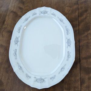 Noritake Southern Lace china serving platter 14"